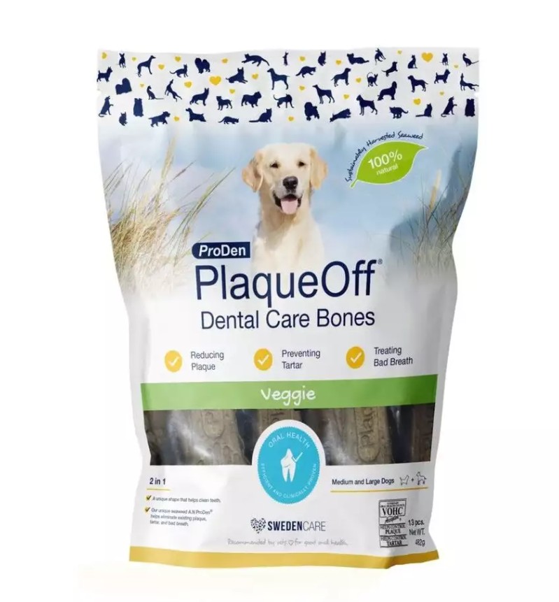 PlaqueOff Dental Bones, 482 g