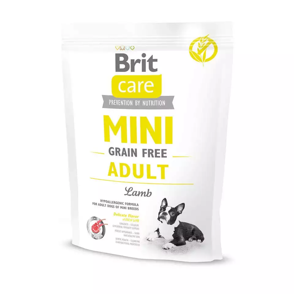 Brit Care Mini Grain Free Adult Lamb pienen koiran kuivaruoka