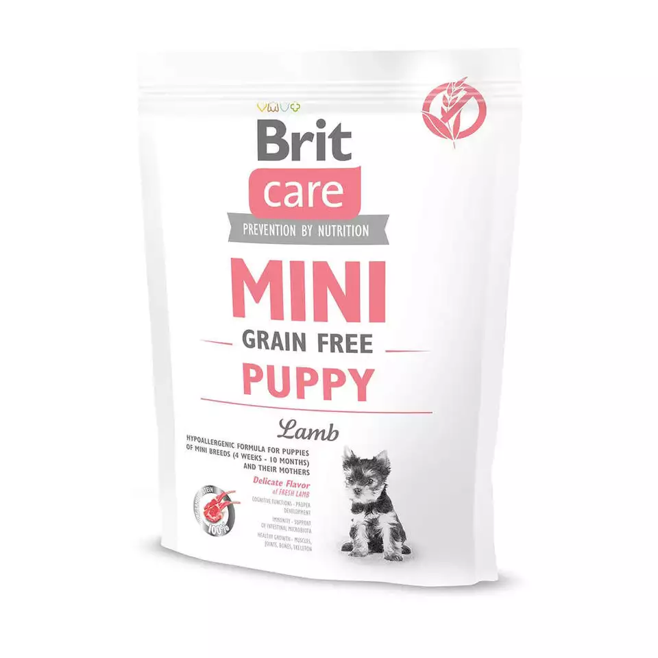 Brit Care Mini Grain Free Puppy Lamb pienten pentujen kuivaruoka