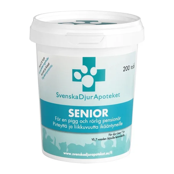 Svenska Djurapoteket Senior 200 tab