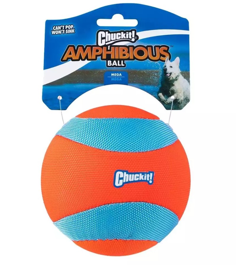 Chuckit Amphibious Megapallo kelluva pallo koiralle